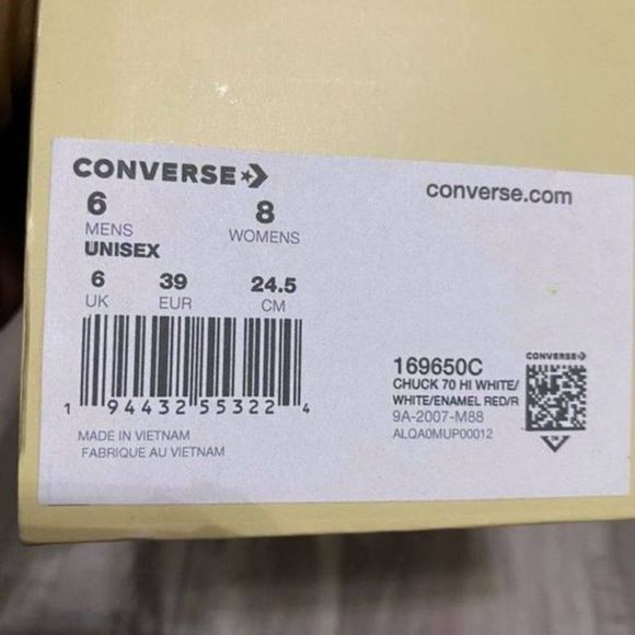 Converse Chuck 70 ABA Mens High Canvas - Picture 10 of 10